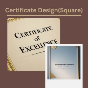 Certificate Design (Square)