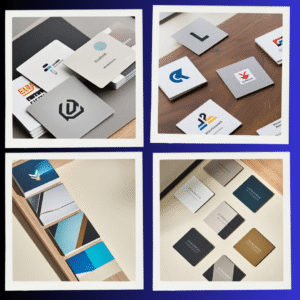 Custom Visiting Card Design (Square)