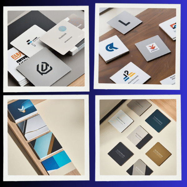Custom Visiting Card Design (Square)